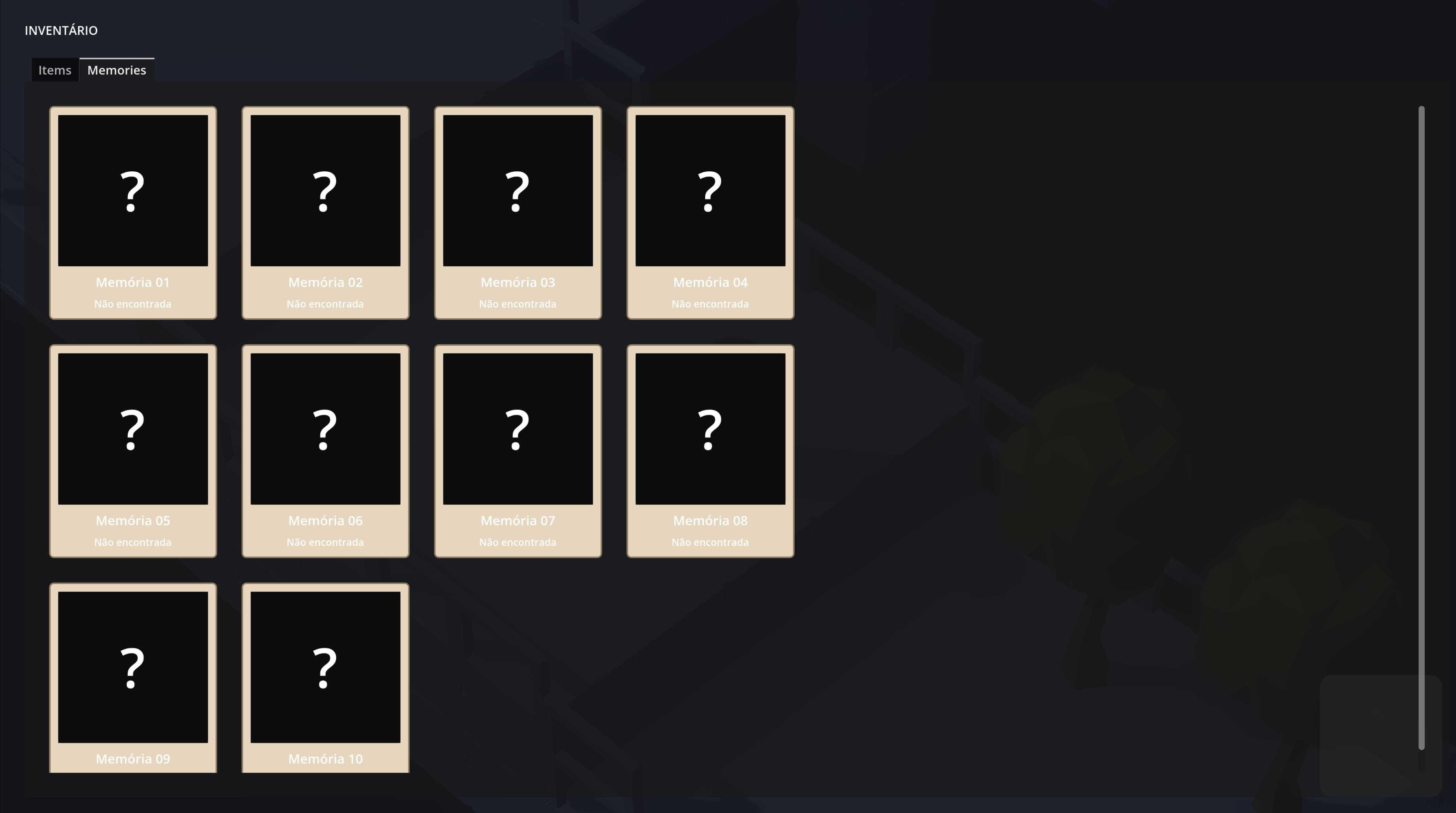 Godot Engine 编辑器中打开的物品栏场景